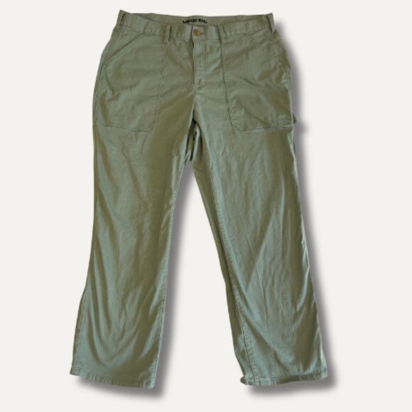 Lands' End Utility Cargo Pants – Sage Green – 18W - Picture 1 of 2